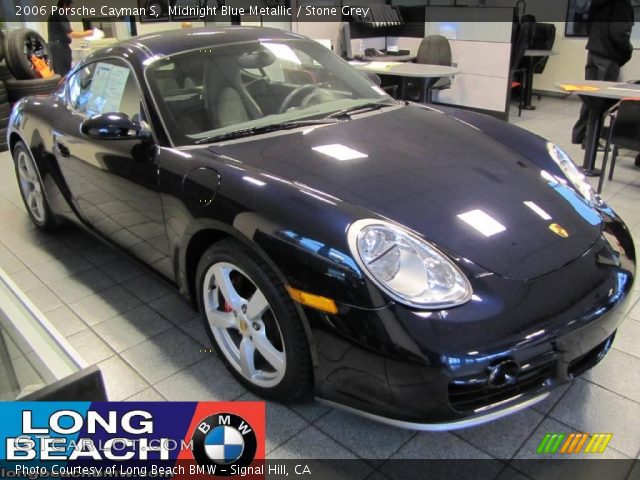 2006 Porsche Cayman S in Midnight Blue Metallic