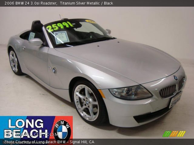 2006 BMW Z4 3.0si Roadster in Titanium Silver Metallic