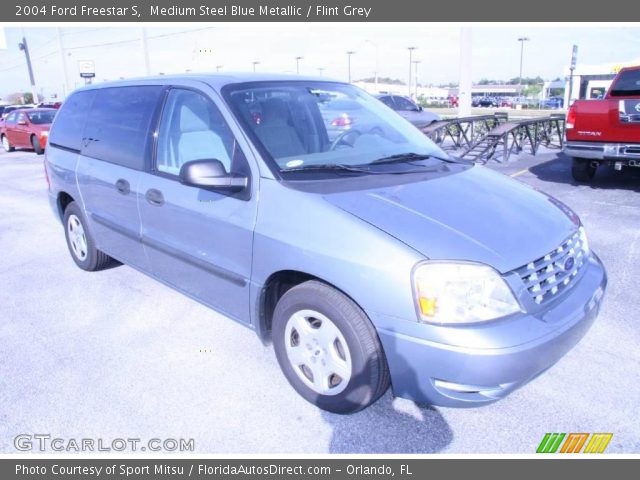 2004 Ford Freestar S in Medium Steel Blue Metallic