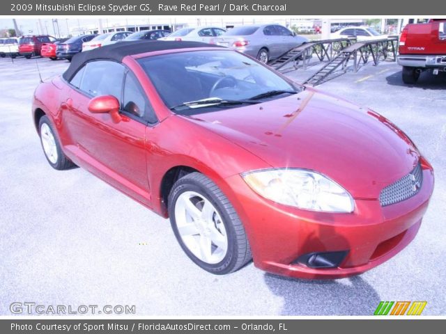 2009 Mitsubishi Eclipse Spyder GS in Rave Red Pearl
