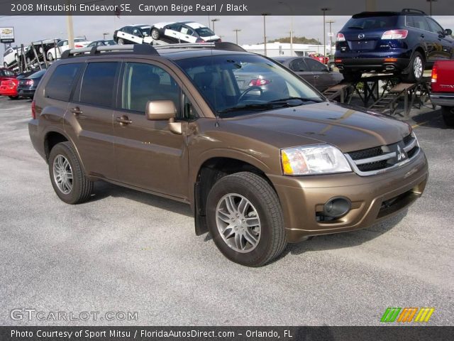 2008 Mitsubishi Endeavor SE in Canyon Beige Pearl