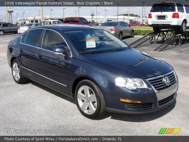 2008 Volkswagen Passat Komfort Sedan in Blue Graphite
