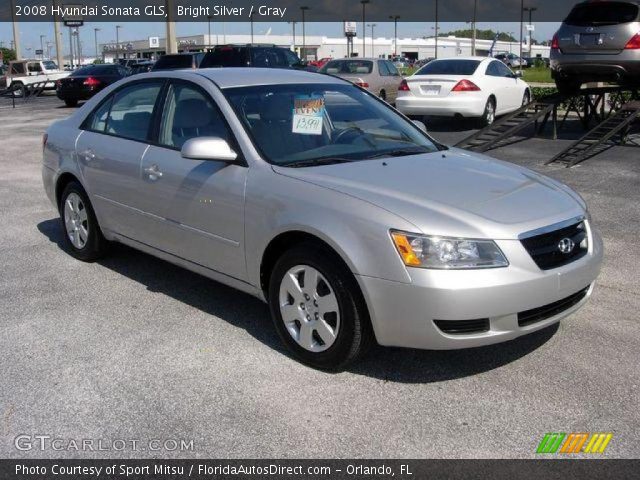 2008 Hyundai Sonata GLS in Bright Silver
