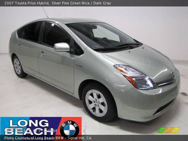 2007 Toyota Prius Hybrid in Silver Pine Green Mica