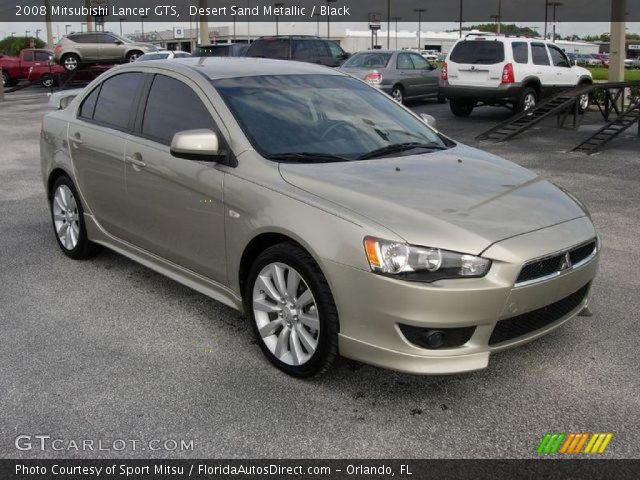 2008 Mitsubishi Lancer GTS in Desert Sand Metallic