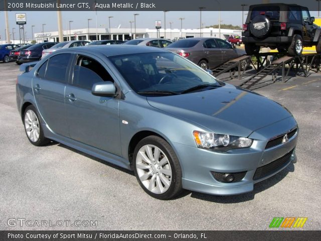2008 Mitsubishi Lancer GTS in Aqua Metallic