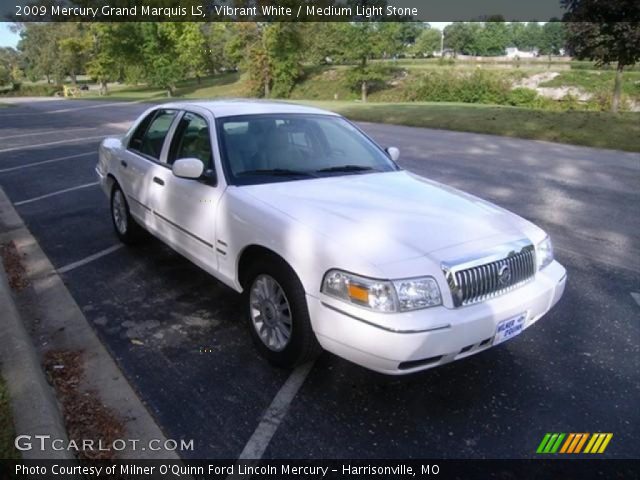 2009 Mercury Grand Marquis LS in Vibrant White