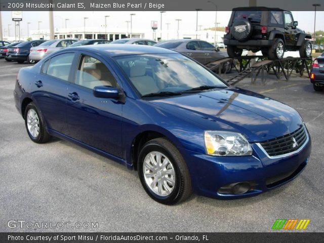 2009 Mitsubishi Galant ES in Maizen Blue Pearl
