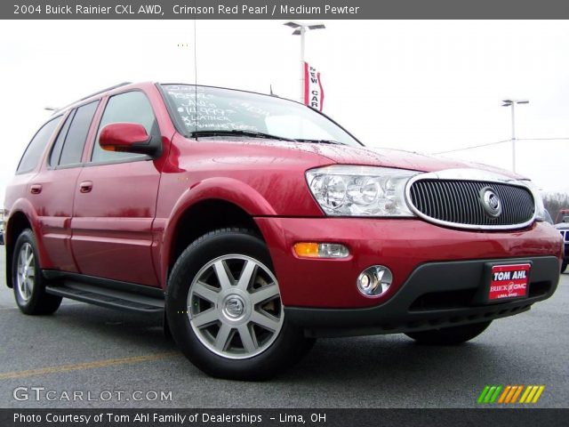 2004 Buick Rainier CXL AWD in Crimson Red Pearl