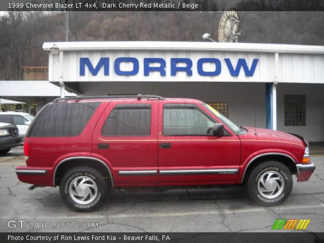 1999 Chevrolet Blazer LT 4x4 in Dark Cherry Red Metallic