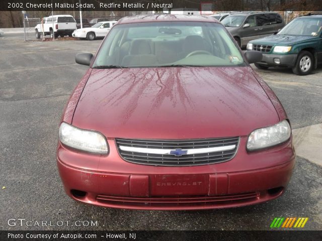2002 Chevrolet Malibu Sedan in Redfire Metallic