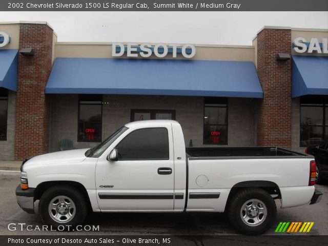 2002 Chevrolet Silverado 1500 LS Regular Cab in Summit White