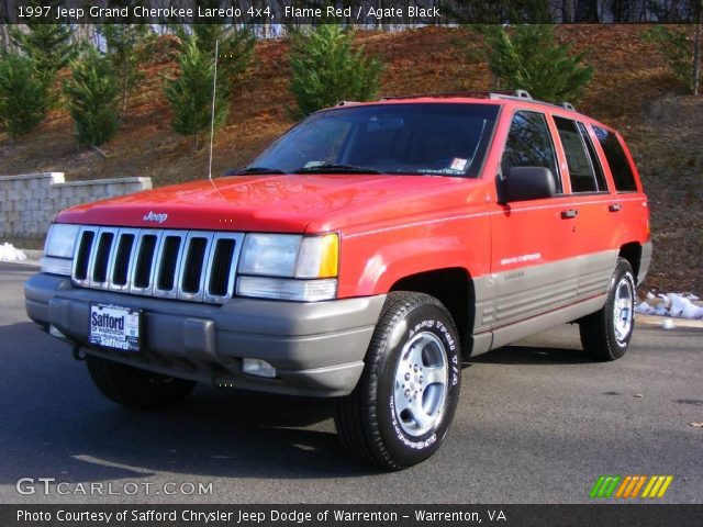 1997 Jeep Grand Cherokee Laredo 4x4 in Flame Red