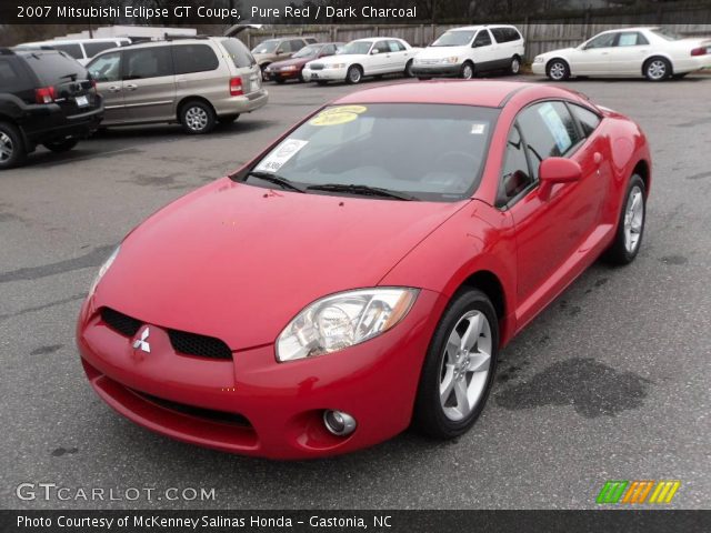 2007 Mitsubishi Eclipse GT Coupe in Pure Red