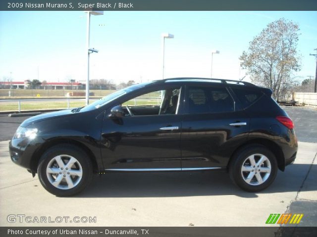 2009 Nissan Murano S in Super Black