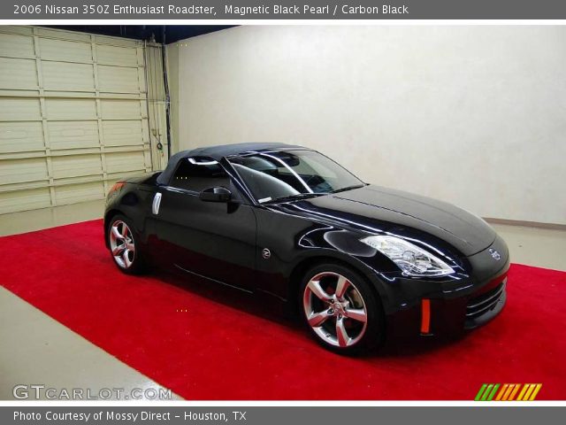 2006 Nissan 350Z Enthusiast Roadster in Magnetic Black Pearl