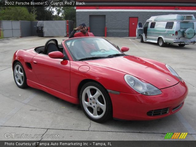 2002 Porsche Boxster S in Guards Red