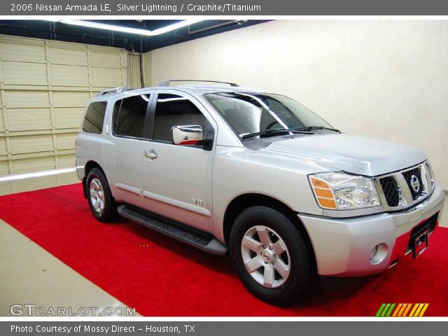 2006 Nissan Armada LE in Silver Lightning