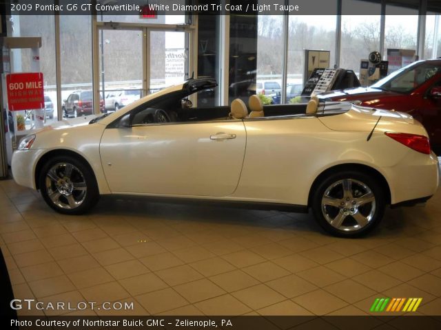 2009 Pontiac G6 GT Convertible in White Diamond Tri Coat