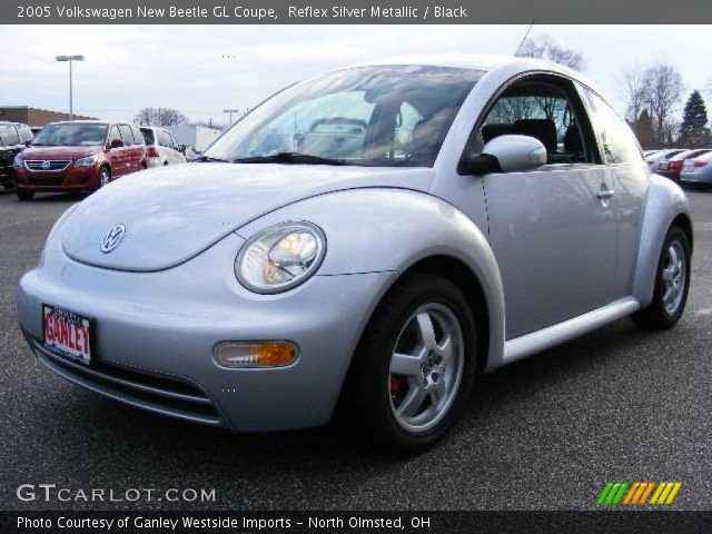 2005 Volkswagen New Beetle GL Coupe in Reflex Silver Metallic