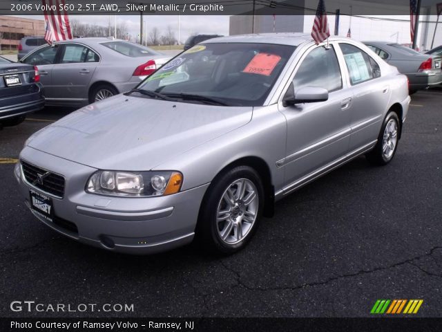 2006 Volvo S60 2.5T AWD in Silver Metallic