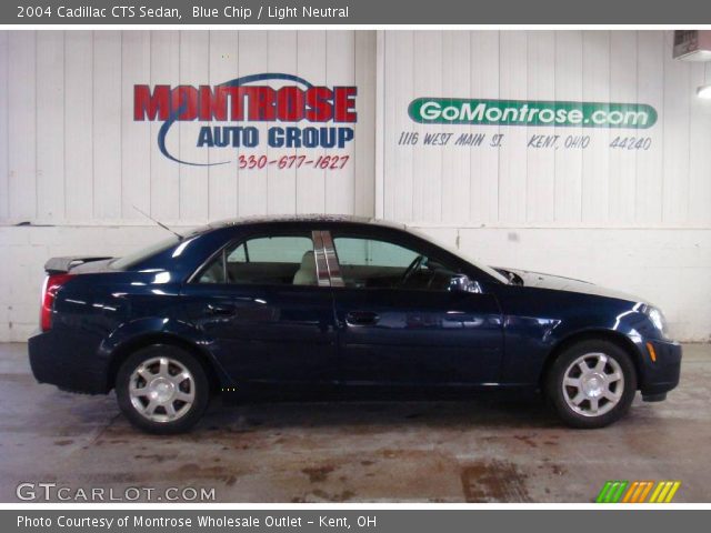 2004 Cadillac CTS Sedan in Blue Chip
