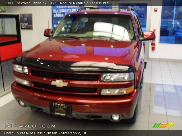 2003 Chevrolet Tahoe Z71 4x4 in Redfire Metallic