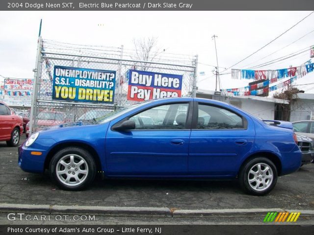 2004 Dodge Neon SXT in Electric Blue Pearlcoat