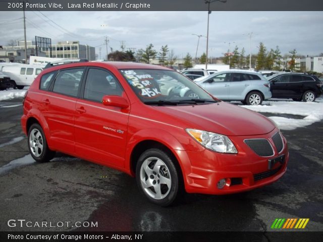 2005 Pontiac Vibe  in Lava Red Metallic