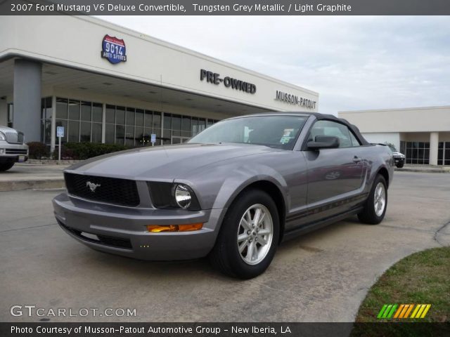 2007 Ford Mustang V6 Deluxe Convertible in Tungsten Grey Metallic