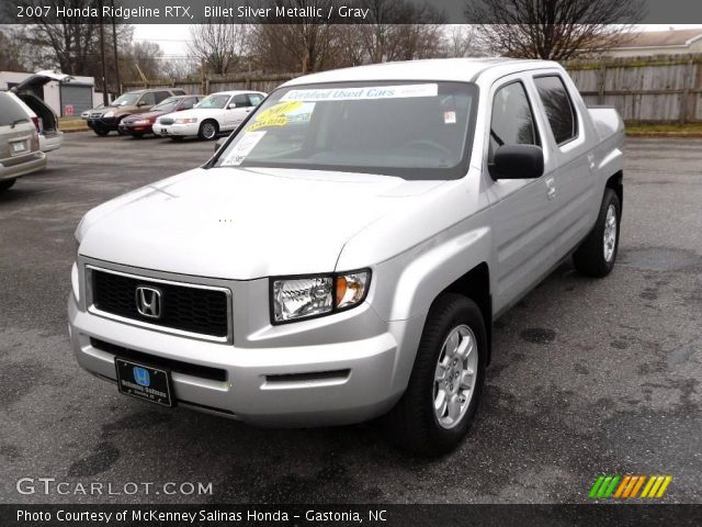 2007 Honda Ridgeline RTX in Billet Silver Metallic
