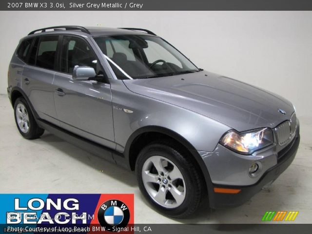 2007 BMW X3 3.0si in Silver Grey Metallic
