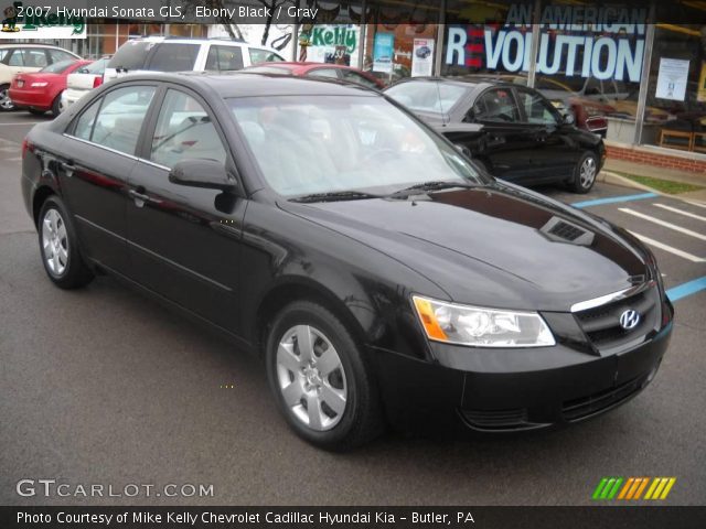 2007 Hyundai Sonata GLS in Ebony Black
