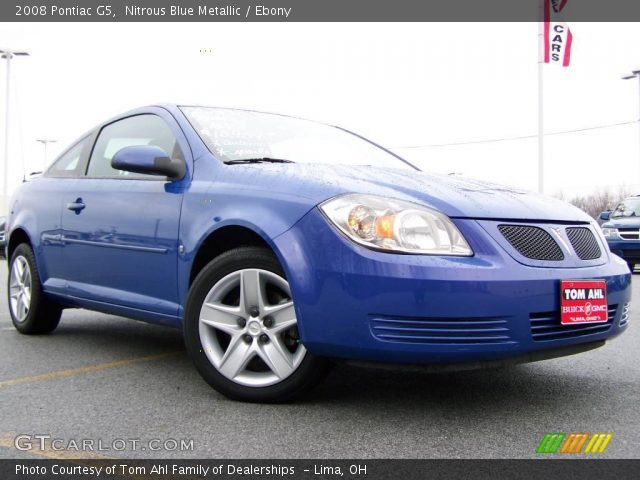 2008 Pontiac G5  in Nitrous Blue Metallic