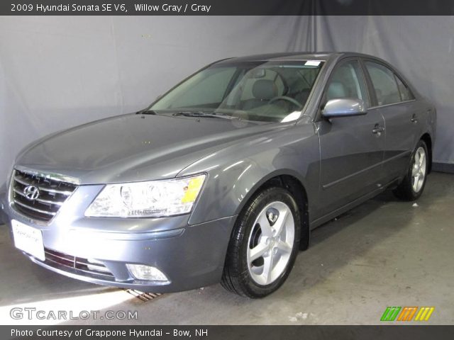 2009 Hyundai Sonata SE V6 in Willow Gray