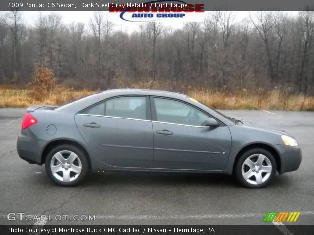 2009 Pontiac G6 Sedan in Dark Steel Gray Metallic