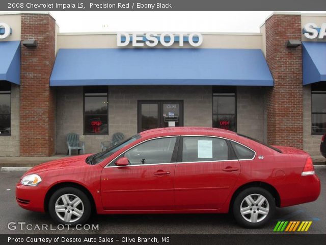 2008 Chevrolet Impala LS in Precision Red