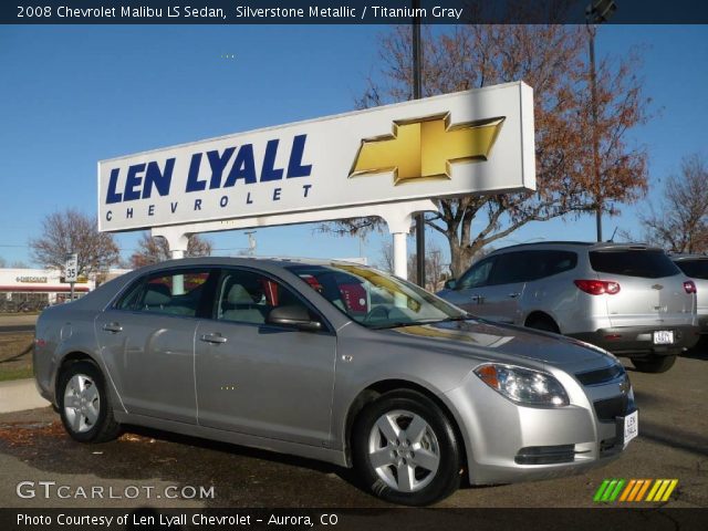 2008 Chevrolet Malibu LS Sedan in Silverstone Metallic