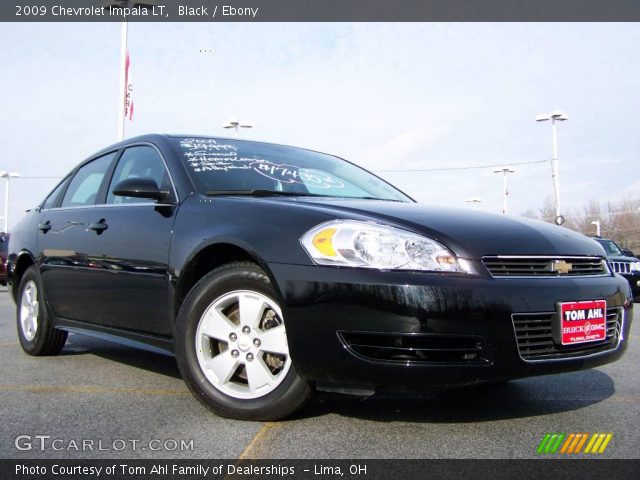 2009 Chevrolet Impala LT in Black