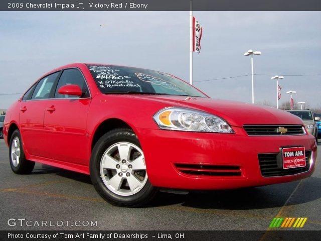 2009 Chevrolet Impala LT in Victory Red
