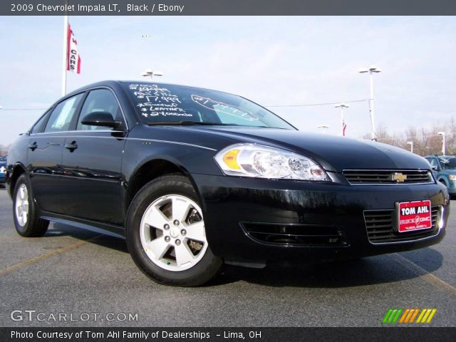 2009 Chevrolet Impala LT in Black