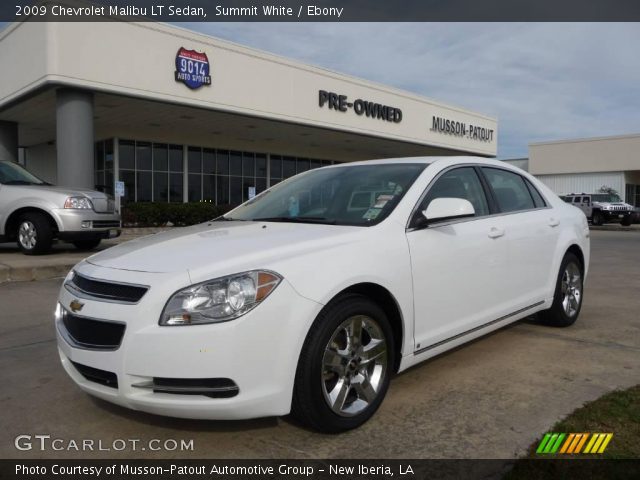 2009 Chevrolet Malibu LT Sedan in Summit White