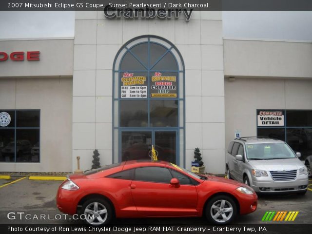 2007 Mitsubishi Eclipse GS Coupe in Sunset Pearlescent
