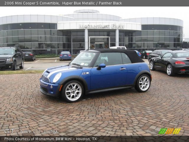 2006 Mini Cooper S Convertible in Hyper Blue Metallic