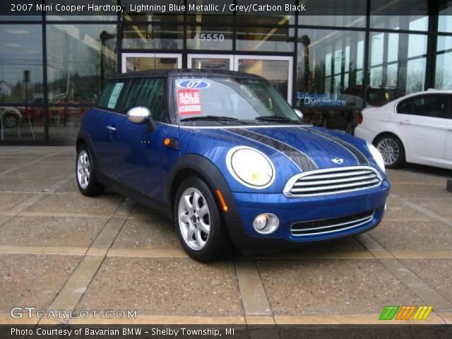 2007 Mini Cooper Hardtop in Lightning Blue Metallic