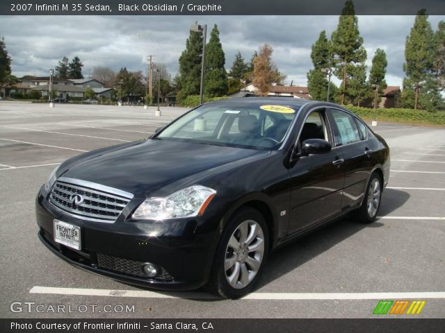 2007 Infiniti M 35 Sedan in Black Obsidian
