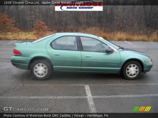 1998 Chrysler Cirrus LXi in Alpine Green Metallic