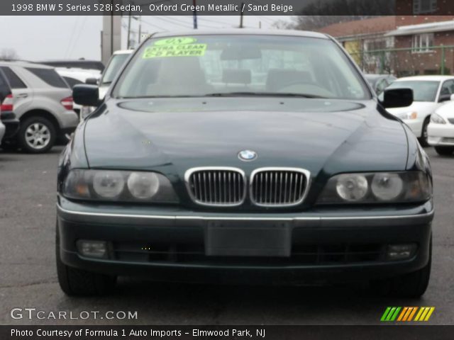 1998 BMW 5 Series 528i Sedan in Oxford Green Metallic