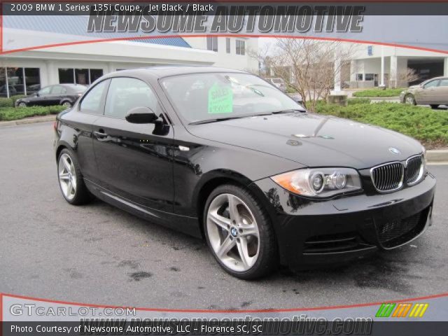 2009 BMW 1 Series 135i Coupe in Jet Black