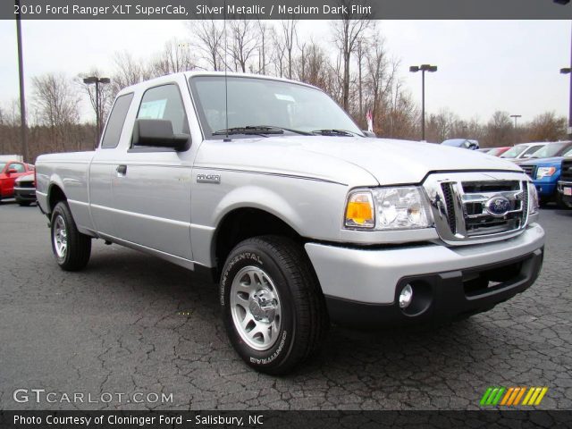 2010 Ford Ranger XLT SuperCab in Silver Metallic